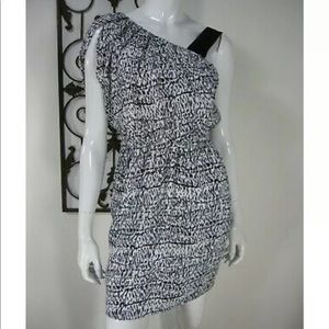New BCBGeneration Black and White Large Dress